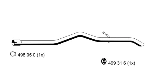 Exhaust Pipe (330534)