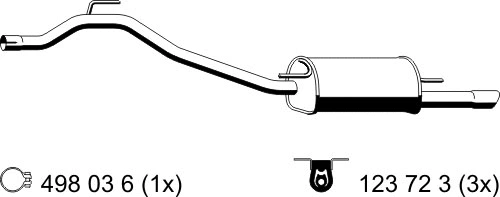 Rear Muffler (176231)