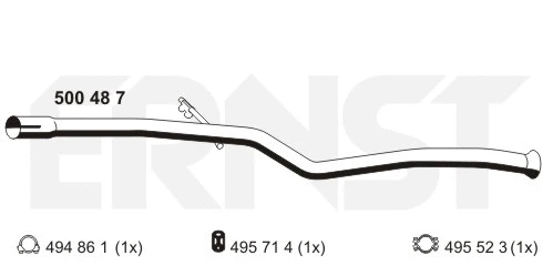 Exhaust Pipe (500487)