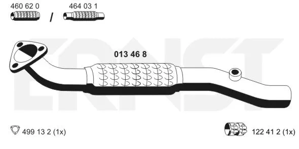 Exhaust Pipe (013468)