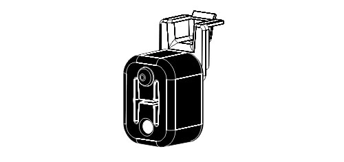 Mount, exhaust system (496049)
