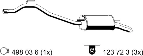 Rear Muffler (176194)