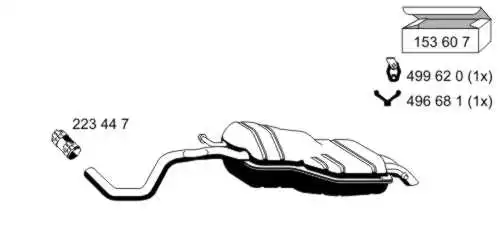 Rear Muffler (202039)
