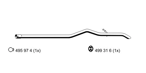 Exhaust Pipe (330527)