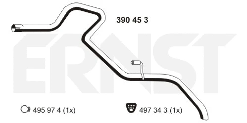 Exhaust Pipe (390453)