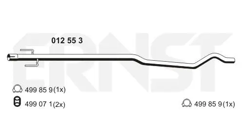 Exhaust Pipe (012553)