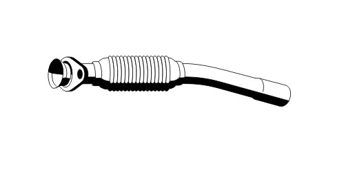Repair Pipe, catalytic converter (391498)