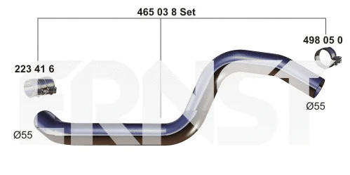 Soot/Particulate Filter, exhaust system (910378)