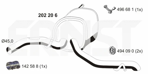 Rear Muffler (202206)