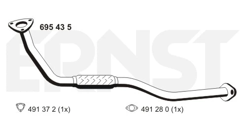 Exhaust Pipe (695435)