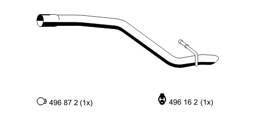 Exhaust Pipe (313537)
