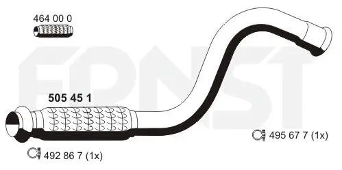 Exhaust Pipe (505451)