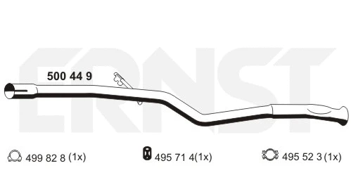 Exhaust Pipe (500449)
