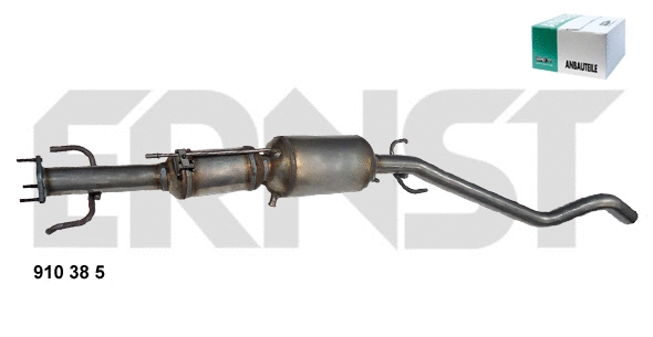 Soot/Particulate Filter, exhaust system