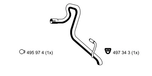 Exhaust Pipe (391405)