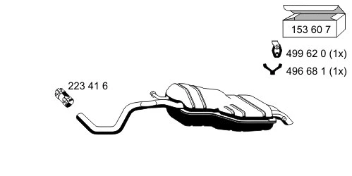 Rear Muffler (202060)