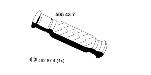 Exhaust Pipe (505437)
