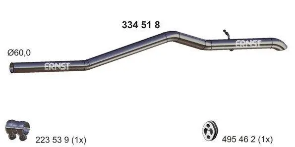 Exhaust Pipe (334518)