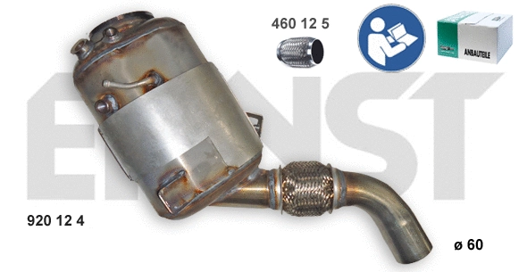 Soot/Particulate Filter, exhaust system (920124)