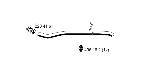 Exhaust Pipe (331456)