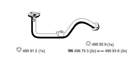 Exhaust Pipe (519410)