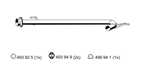 Exhaust Pipe (515429)