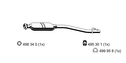 Centre Muffler (352017)