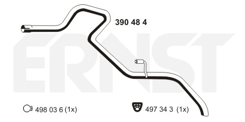 Exhaust Pipe (390484)