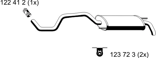 Rear Muffler (121118)