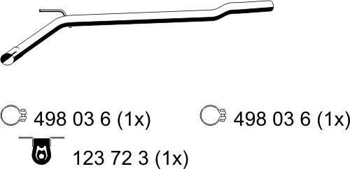 Exhaust Pipe (176415)