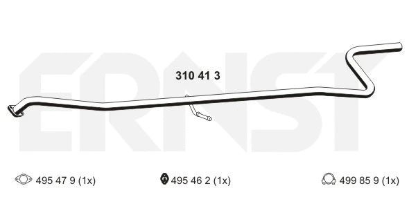 Exhaust Pipe (310413)