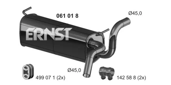 Rear Muffler (061018)