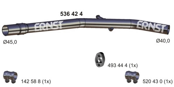 Exhaust Pipe (536424)