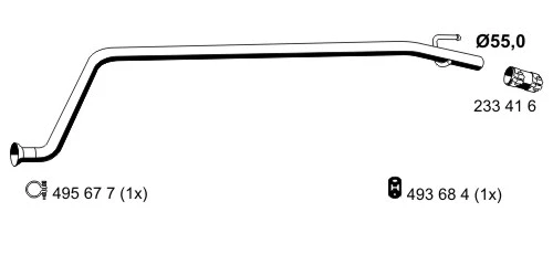 Exhaust Pipe (048439)