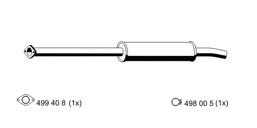 Front Muffler (670005)
