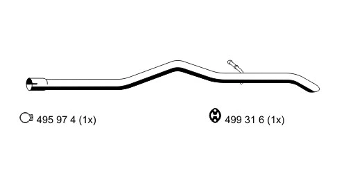 Exhaust Pipe (330503)