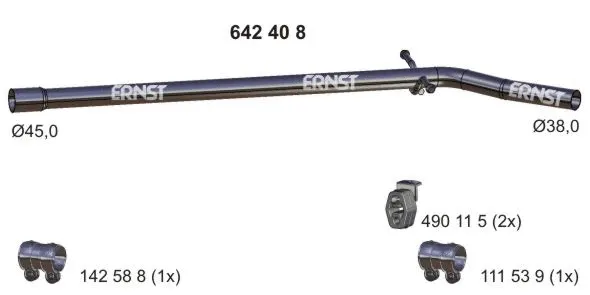 Exhaust Pipe (642408)