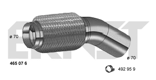 Repair Pipe, catalytic converter (465076)