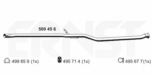 Exhaust Pipe (500456)