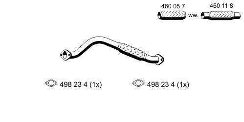 Exhaust Pipe (341509)