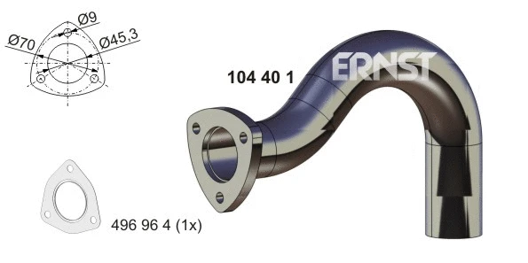 Exhaust Pipe (104401)