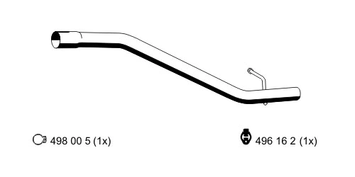 Exhaust Pipe (670401)