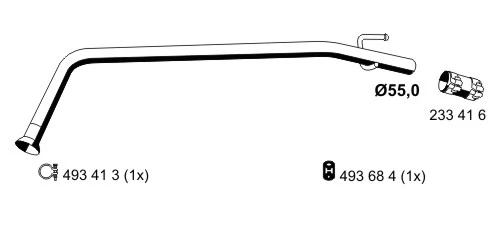 Exhaust Pipe (048446)