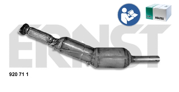 Soot/Particulate Filter, exhaust system (920711)