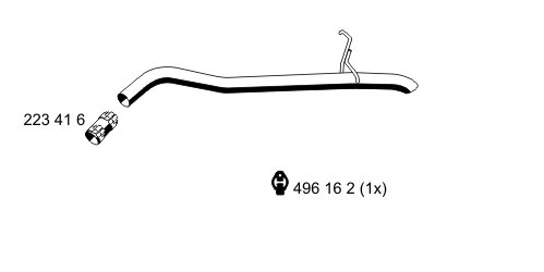 Exhaust Pipe (331487)