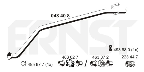 Exhaust Pipe (048408)