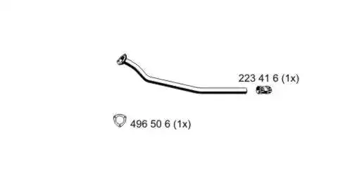 Exhaust Pipe (243438)