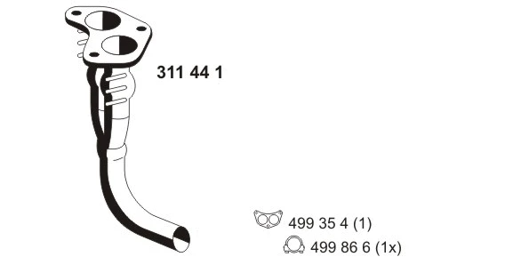 Exhaust Pipe (311441)