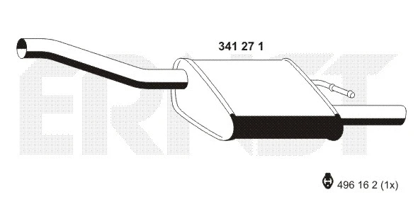 Rear Muffler (341271)
