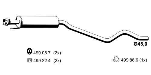 Front Muffler (042093)